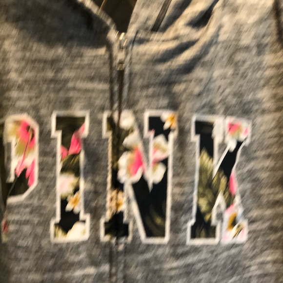 PINK floral Camo hoodie - Picture 2 of 4